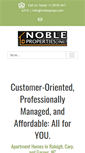 Mobile Screenshot of nobleprops.com